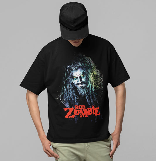 Rob Zombie - Classic Logo Jumbo Print T Shirt