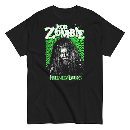 Rob Zombie - Hellbilly Green T Shirt