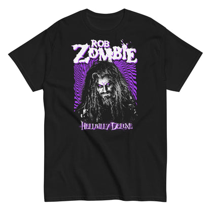 Rob Zombie - Hellbilly Purple T Shirt