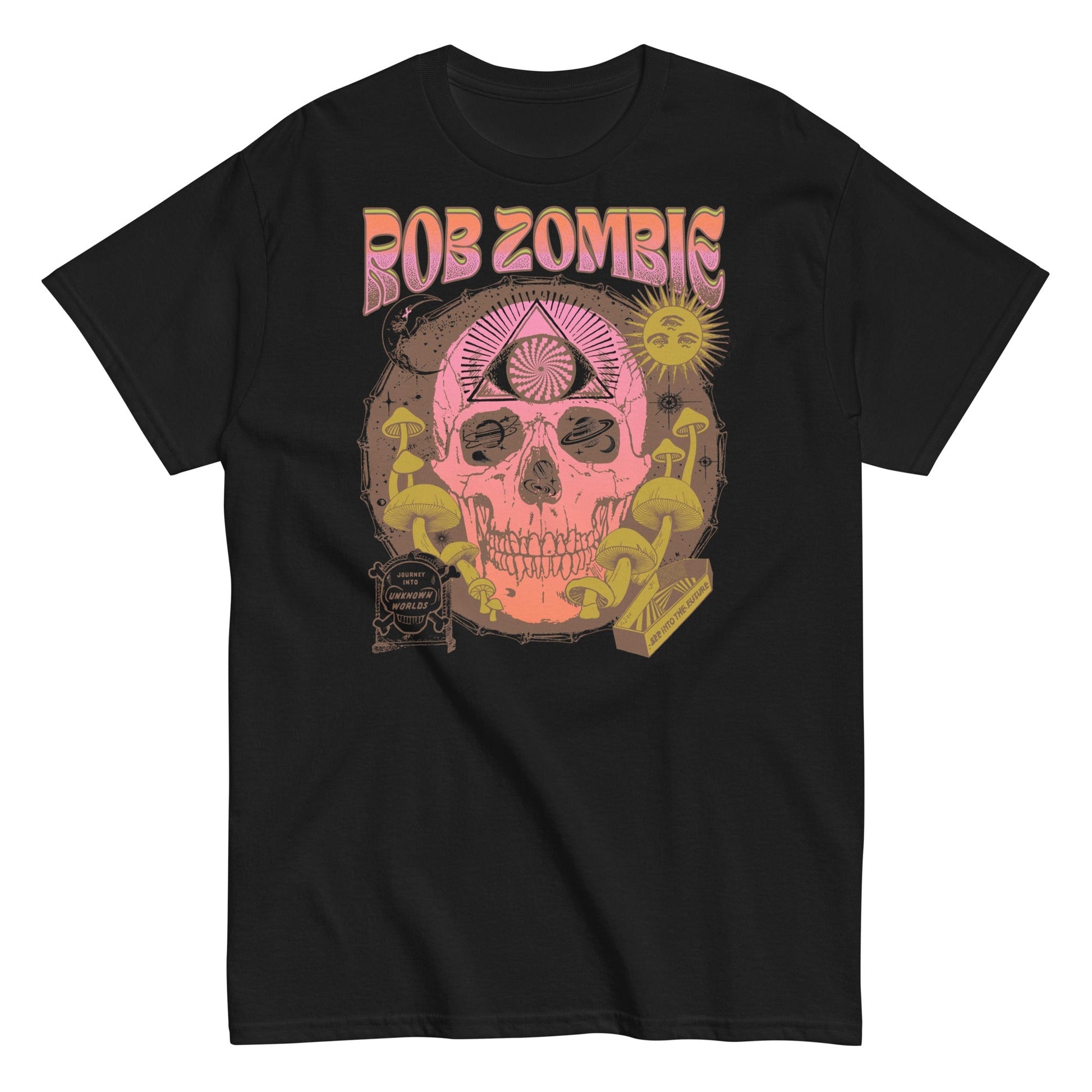 Rob Zombie - Hippie Skull T Shirt