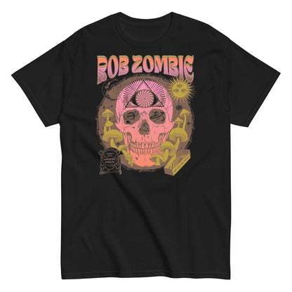 Rob Zombie - Hippie Skull T Shirt