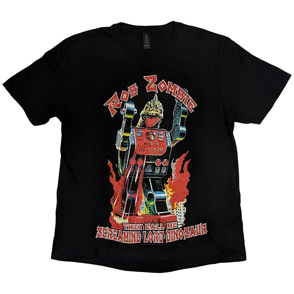 Rob Zombie Lord Dinosaur Mens T Shirt