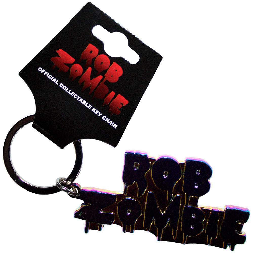 Rob Zombie Multicoloured Logo Keychain