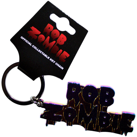 Rob Zombie Multicoloured Logo Keychain