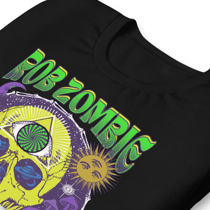 Rob Zombie - Yellow Skull T Shirt