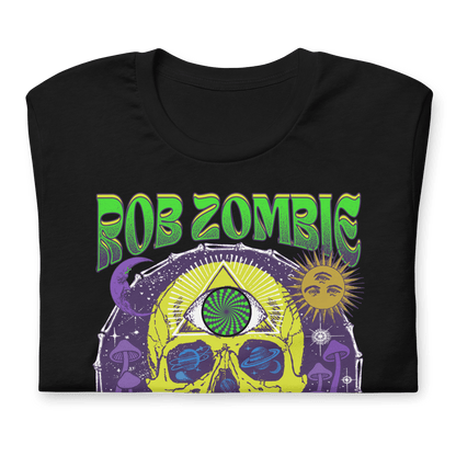 Rob Zombie - Yellow Skull T Shirt