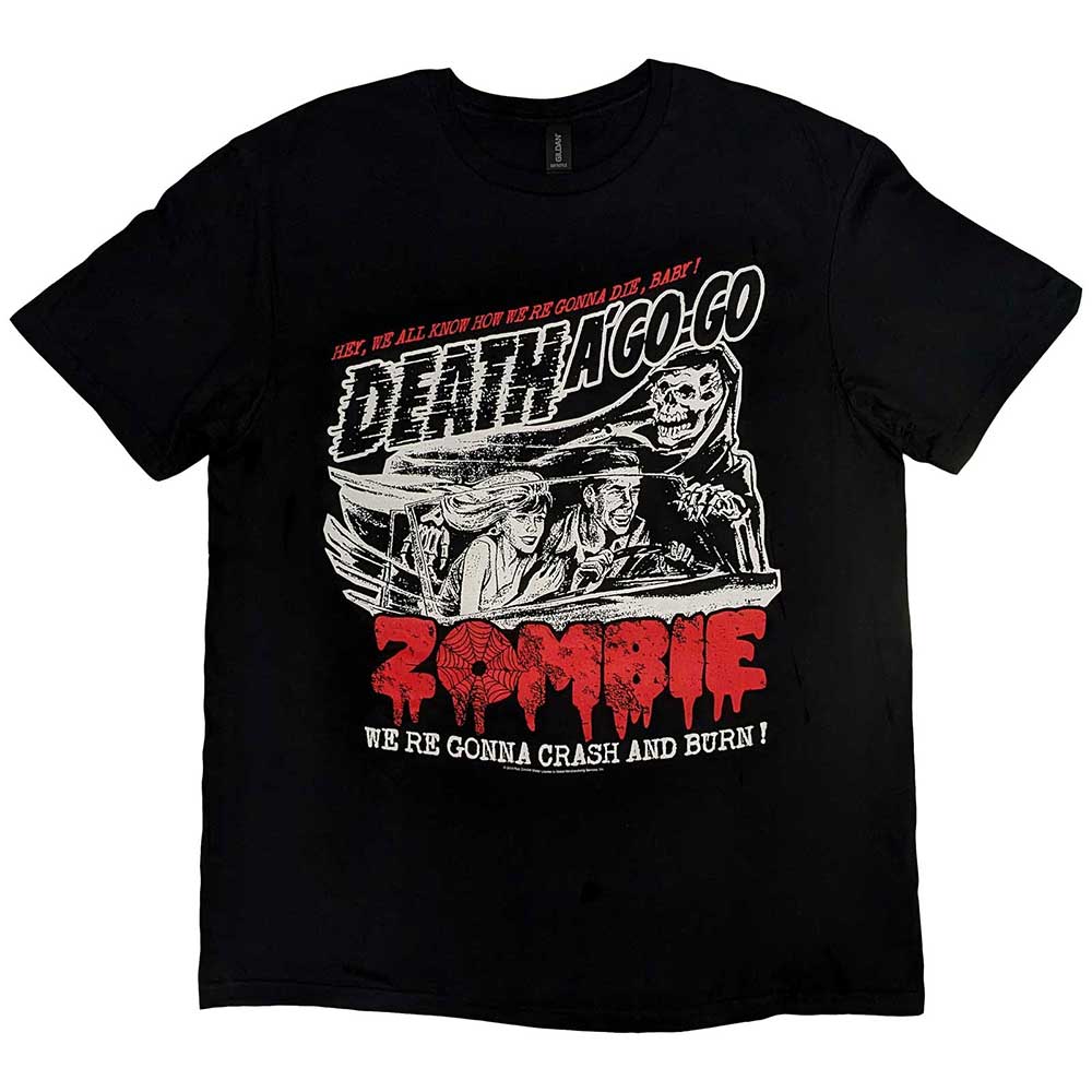 Rob Zombie Zombie Crash Mens T Shirt