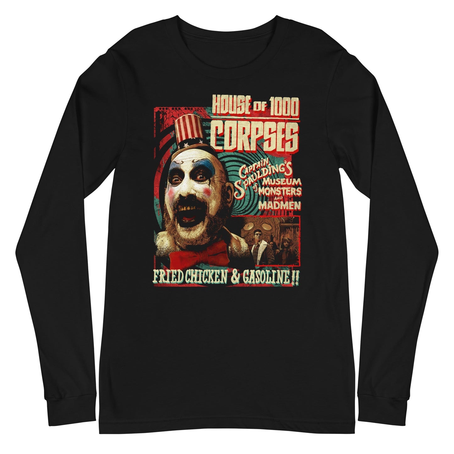 Rob Zombie - Fried Chicken and Gasoline Long Sleeve Shirt