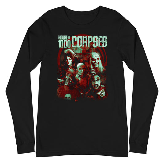 Rob Zombie - Green Corpses Long Sleeve Shirt
