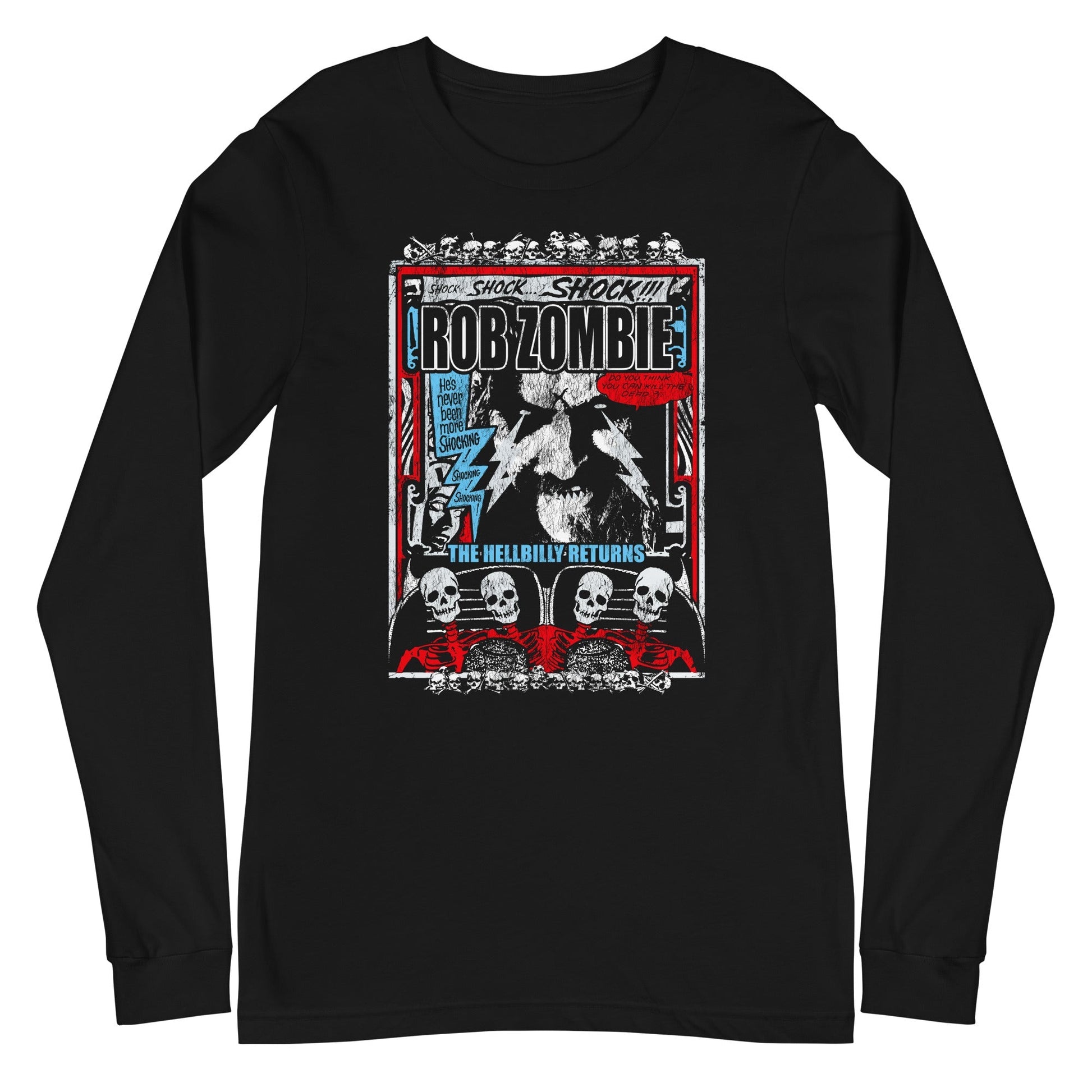 Rob Zombie - Comic Book Long Sleeve Shirt
