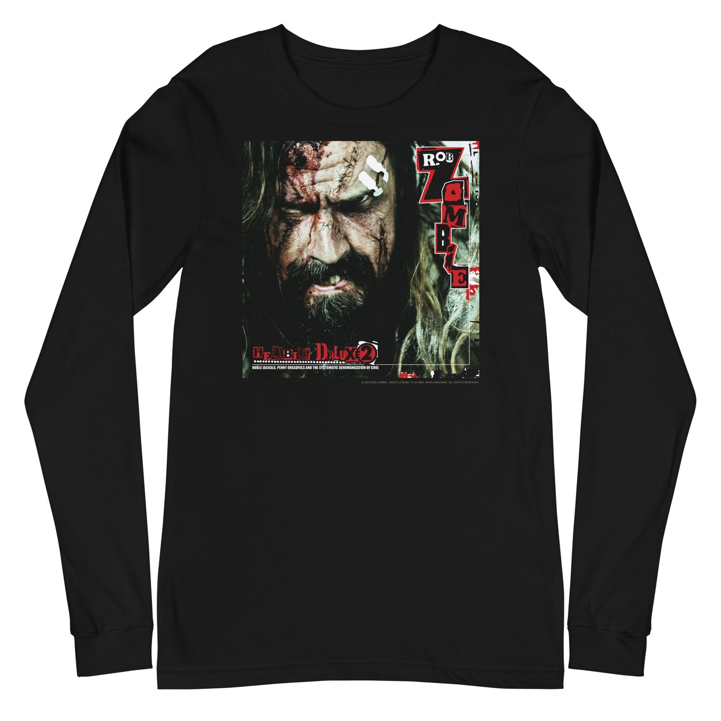 Rob Zombie - Ransom Note Long Sleeve Shirt