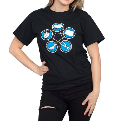 Rock Paper Scissors Lizard Spock T Shirt