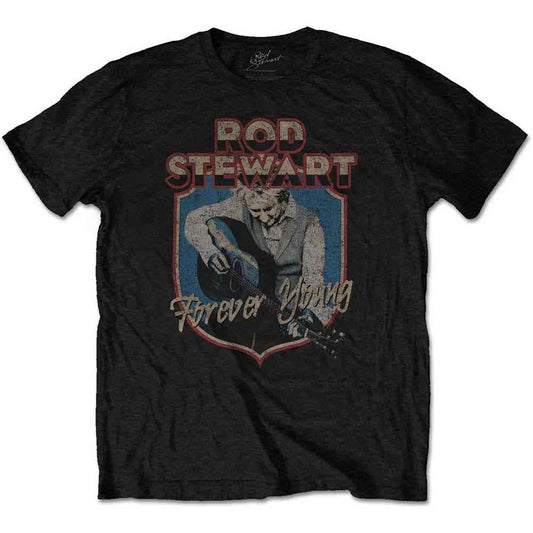 Rod Stewart Forever Crest Mens T Shirt