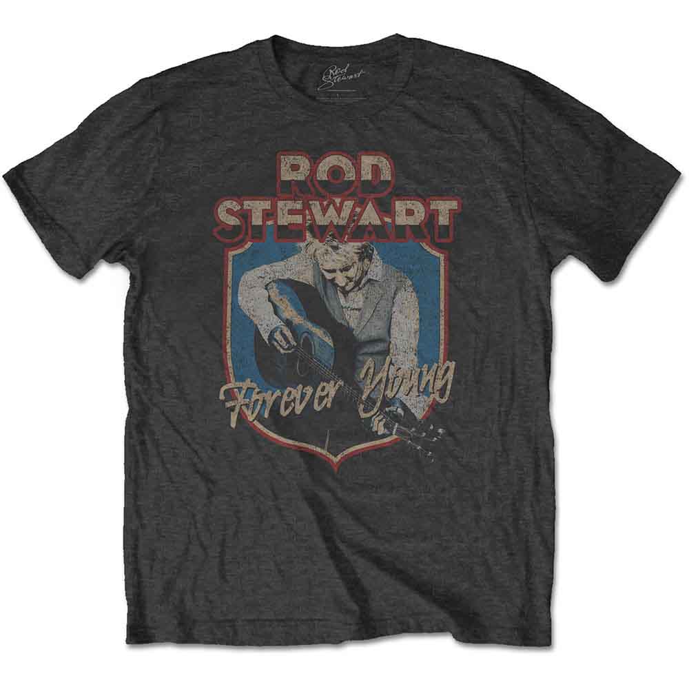 Rod Stewart Forever Crest Mens T Shirt