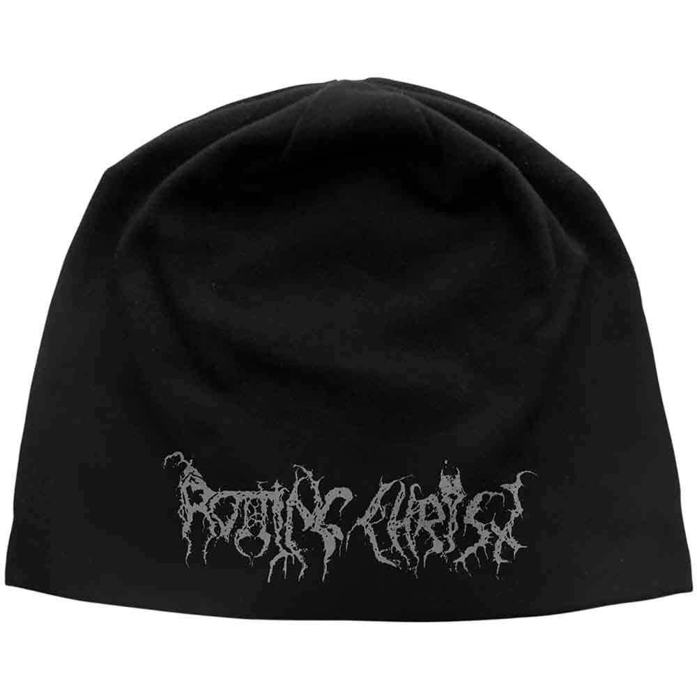 Rotting Christ Logo Beanie Hat Black