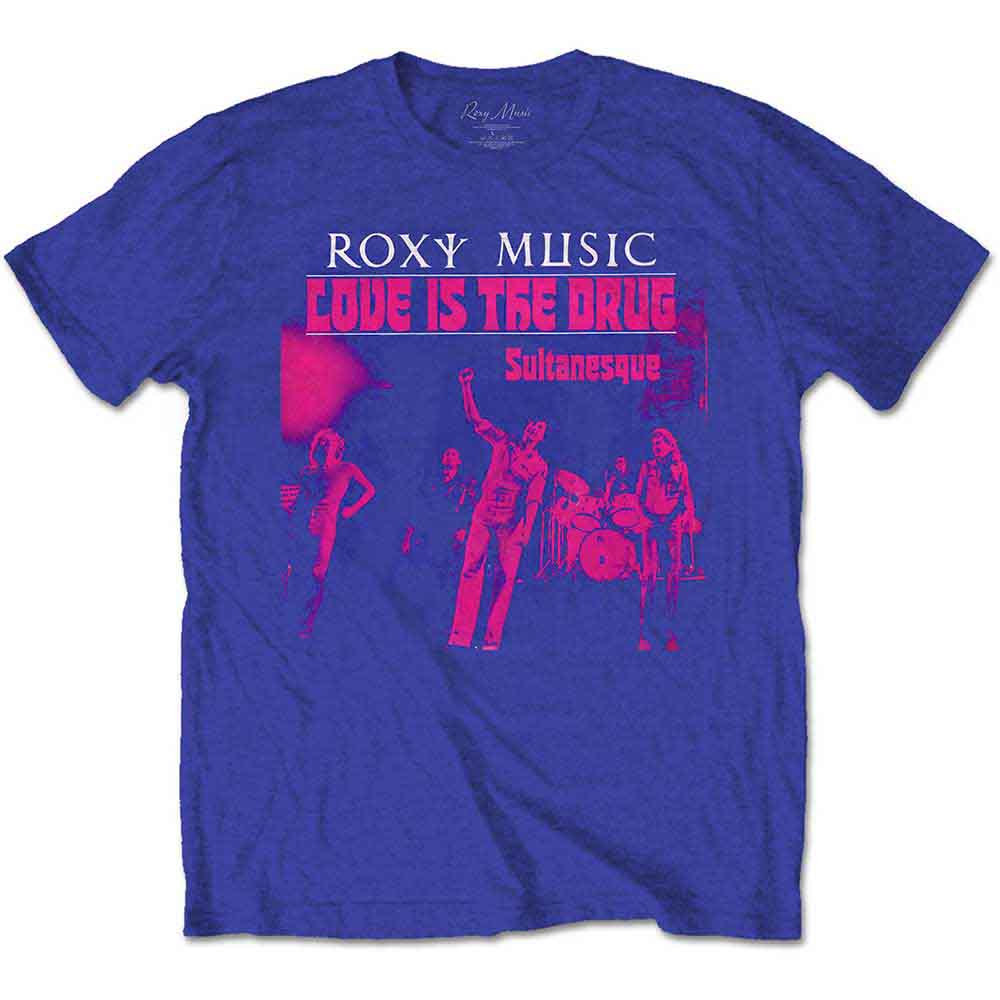 Roxy Music Love Is The Drug Mens T Shirt