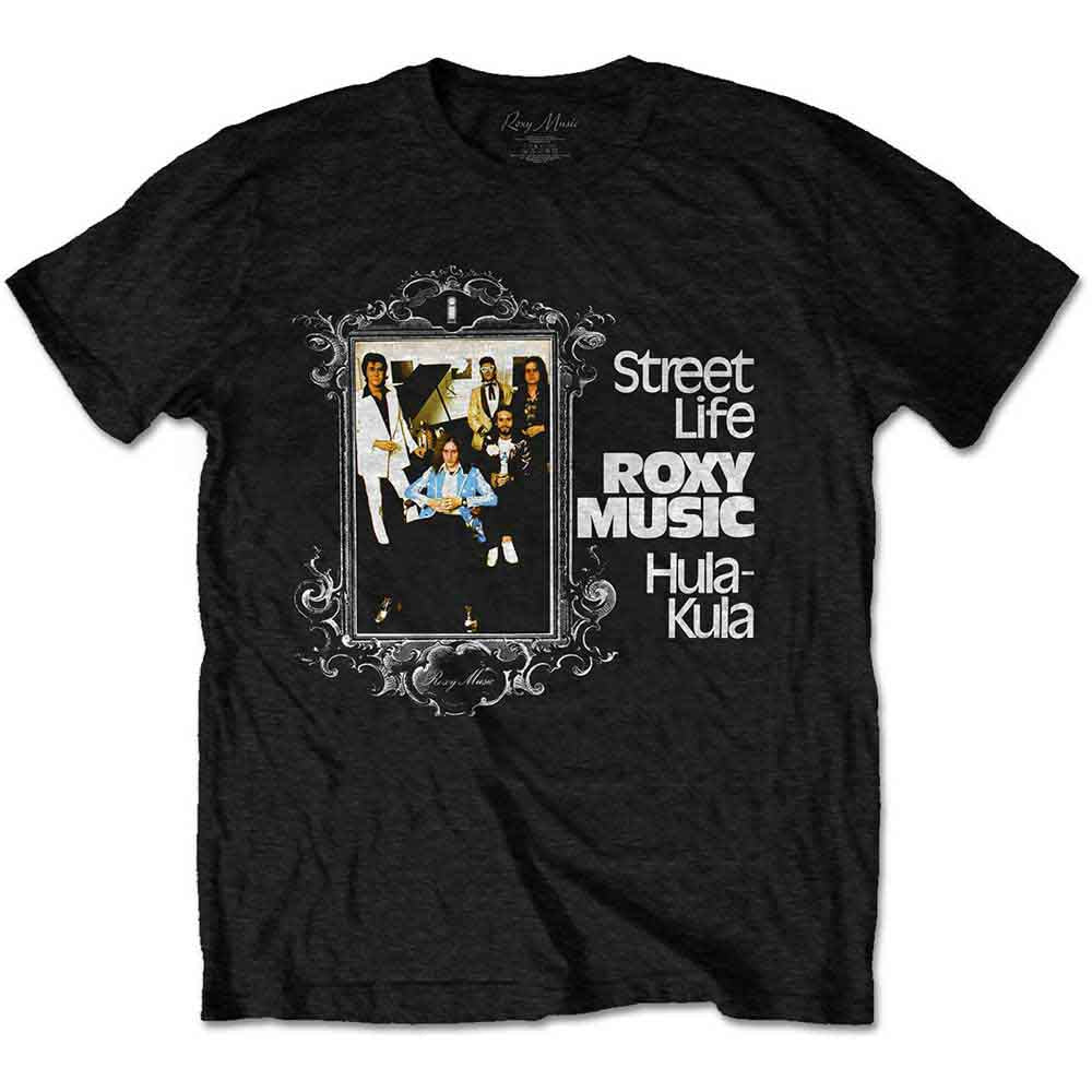 Roxy Music Street Life Hula-Kula Mens T Shirt
