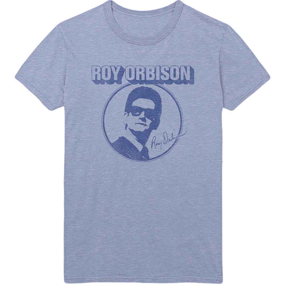 Roy Orbison Photo Circle Mens T Shirt