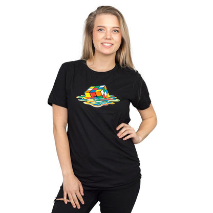 Rubik's Cube Melting Sheldon Cooper T Shirt
