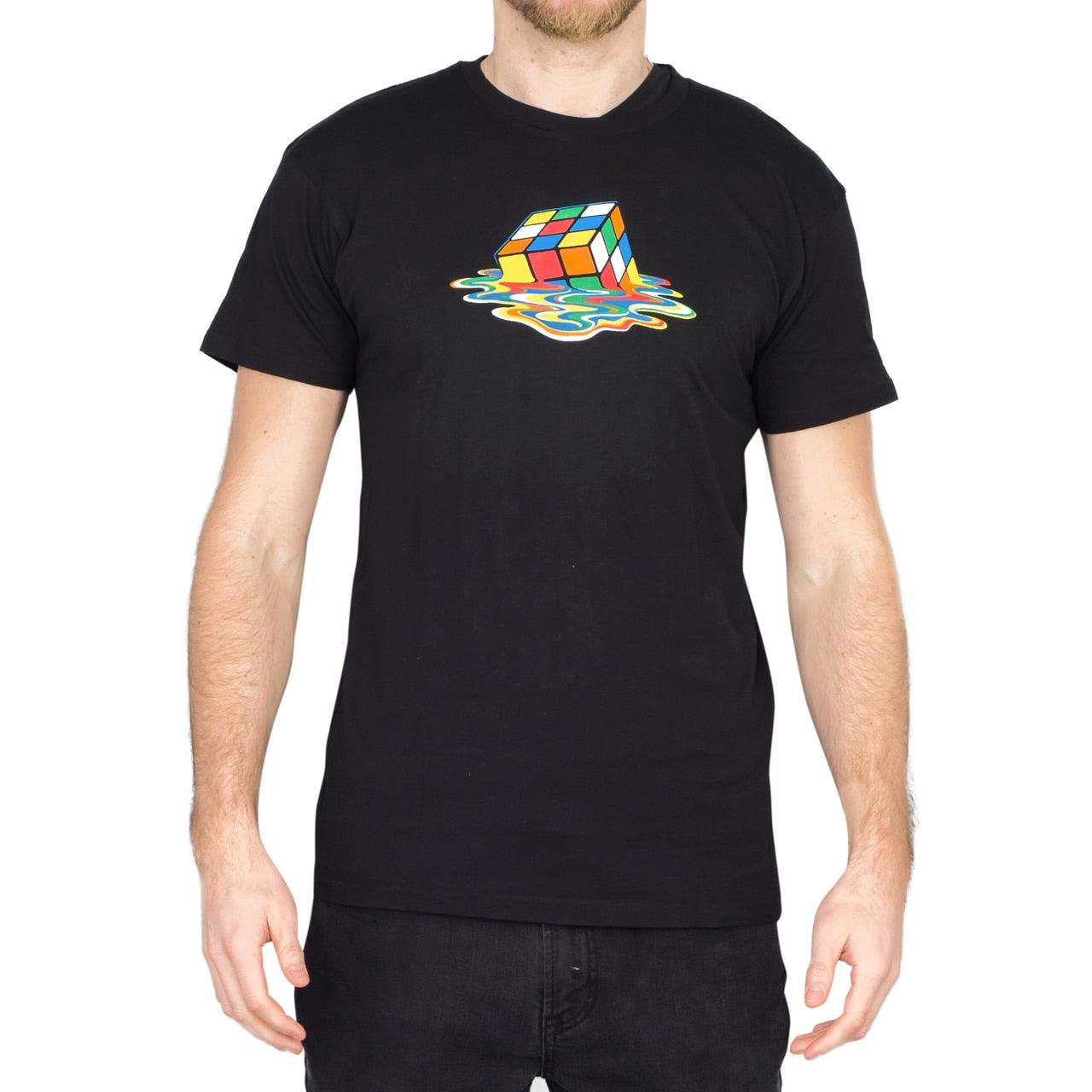 Rubik's Cube Melting Sheldon Cooper T Shirt