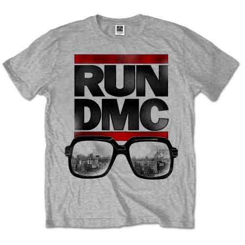 Run Dmc Glasses NYC Mens T Shirt