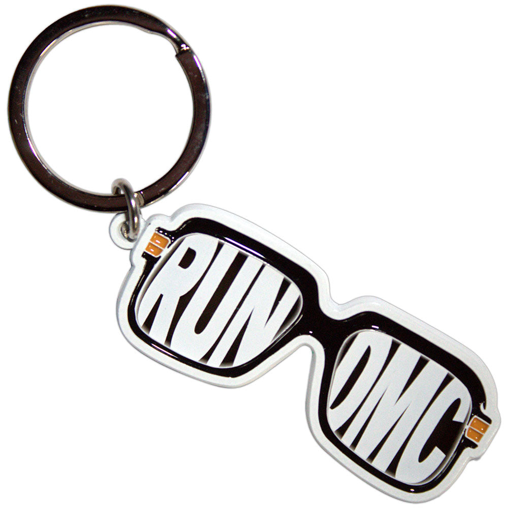 Run Dmc Glasses Keychain