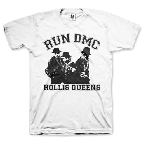 Run Dmc Hollis Queen Pose Mens T Shirt