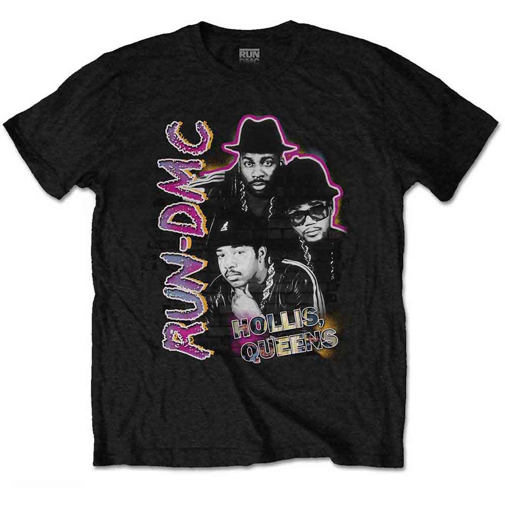 Run Dmc Hollis Queens Homage Mens T Shirt