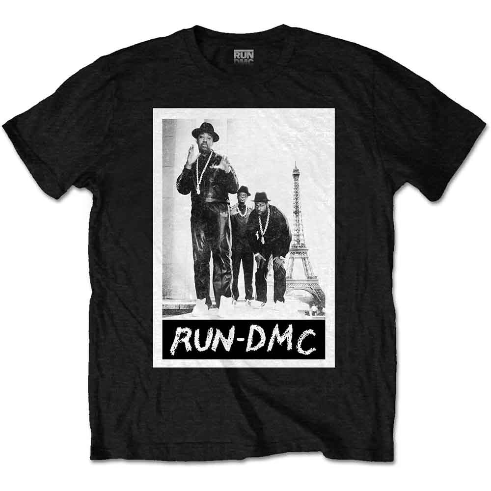 Run Dmc Paris Photo Mens T Shirt