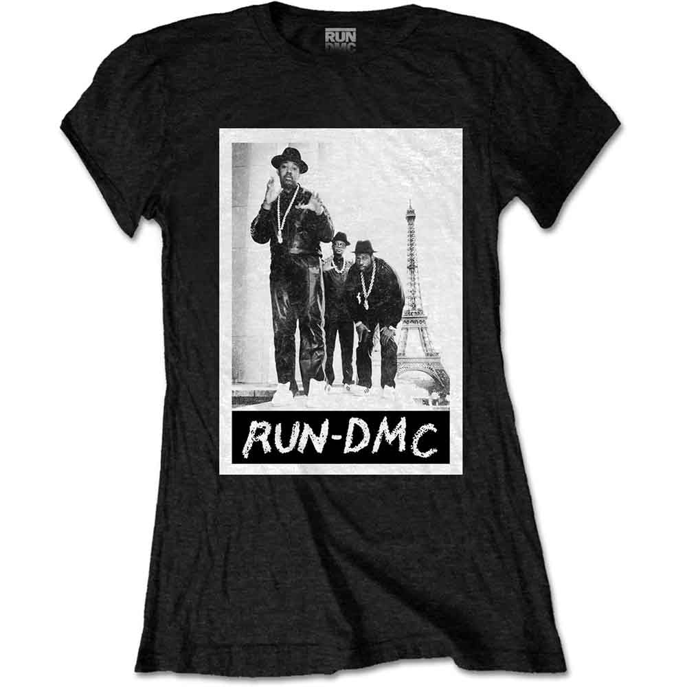 Run Dmc Paris Photo Womens T Shirt