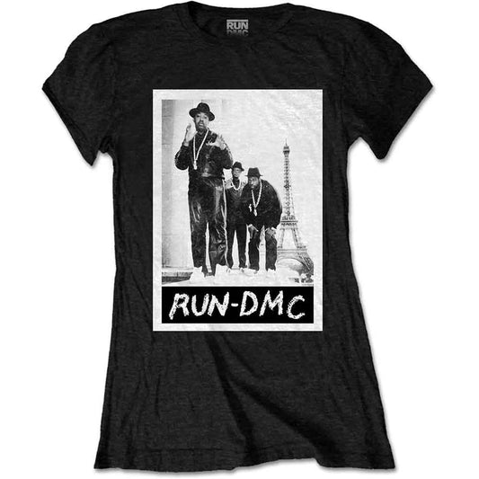 Run Dmc Paris Photo Womens T Shirt