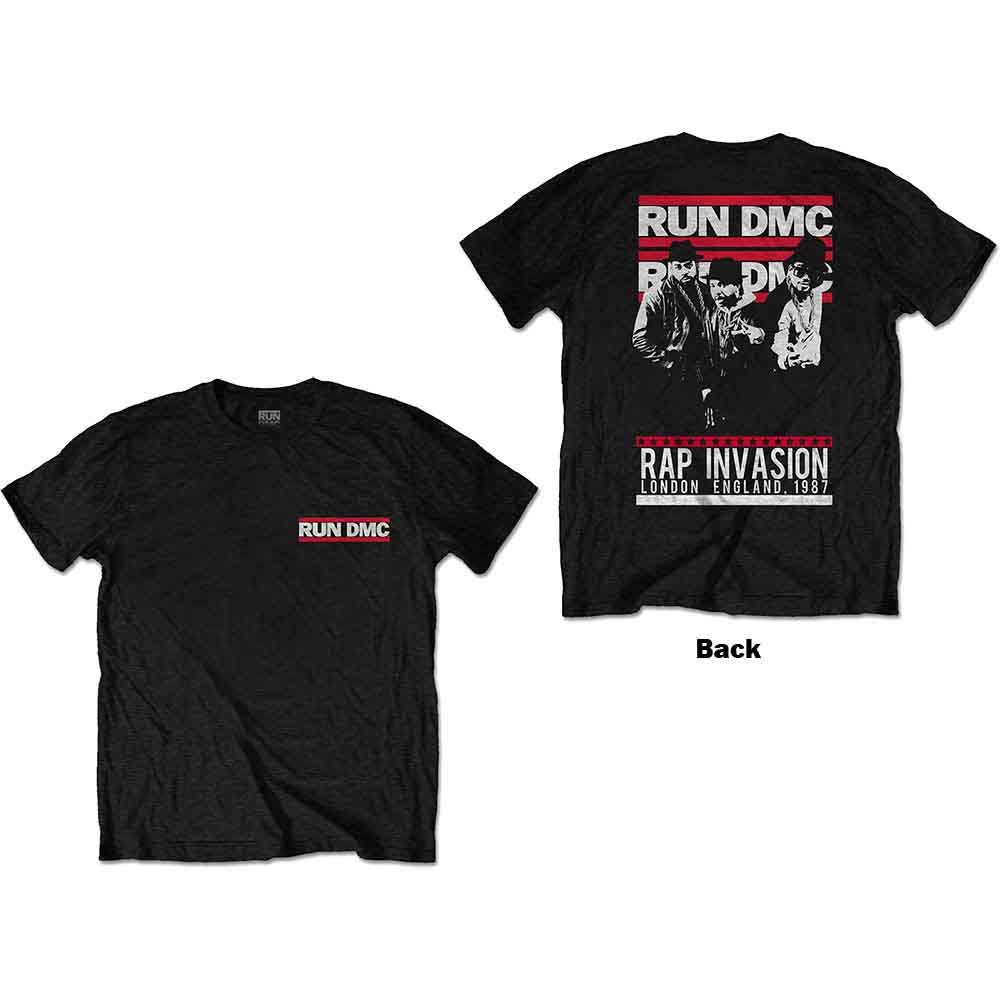 Run Dmc Rap Invasion Mens T Shirt