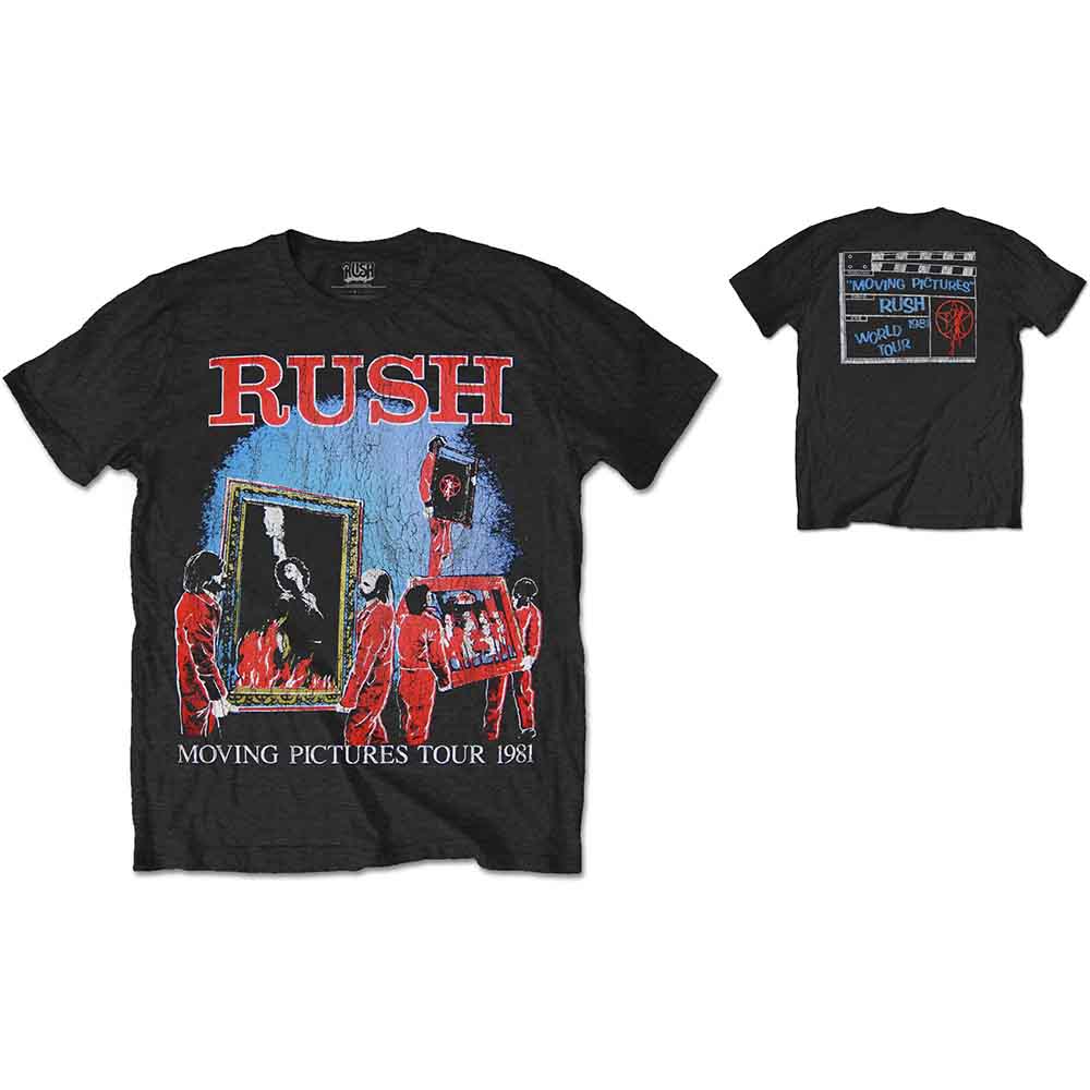 Rush 1981 Tour Mens T Shirt