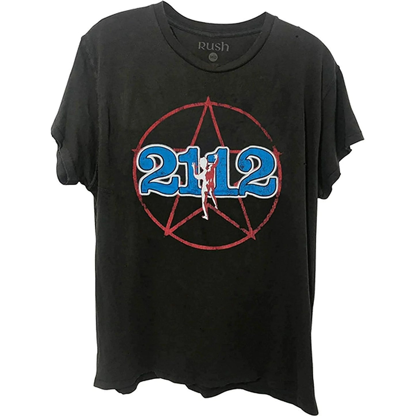 Rush 2112 Album Band Mens T Shirt Black