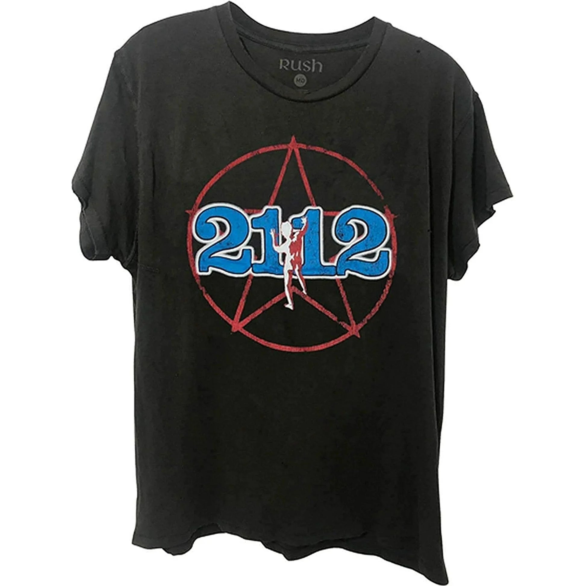 Rush 2112 Album Band Mens T Shirt Black