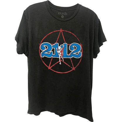 Rush 2112 Album Band Mens T Shirt Black