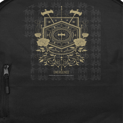 Sleep Token Emergence Backpack Bag Black