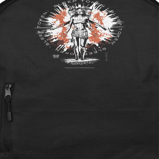 Sleep Token Rain Down Backpack Bag Black