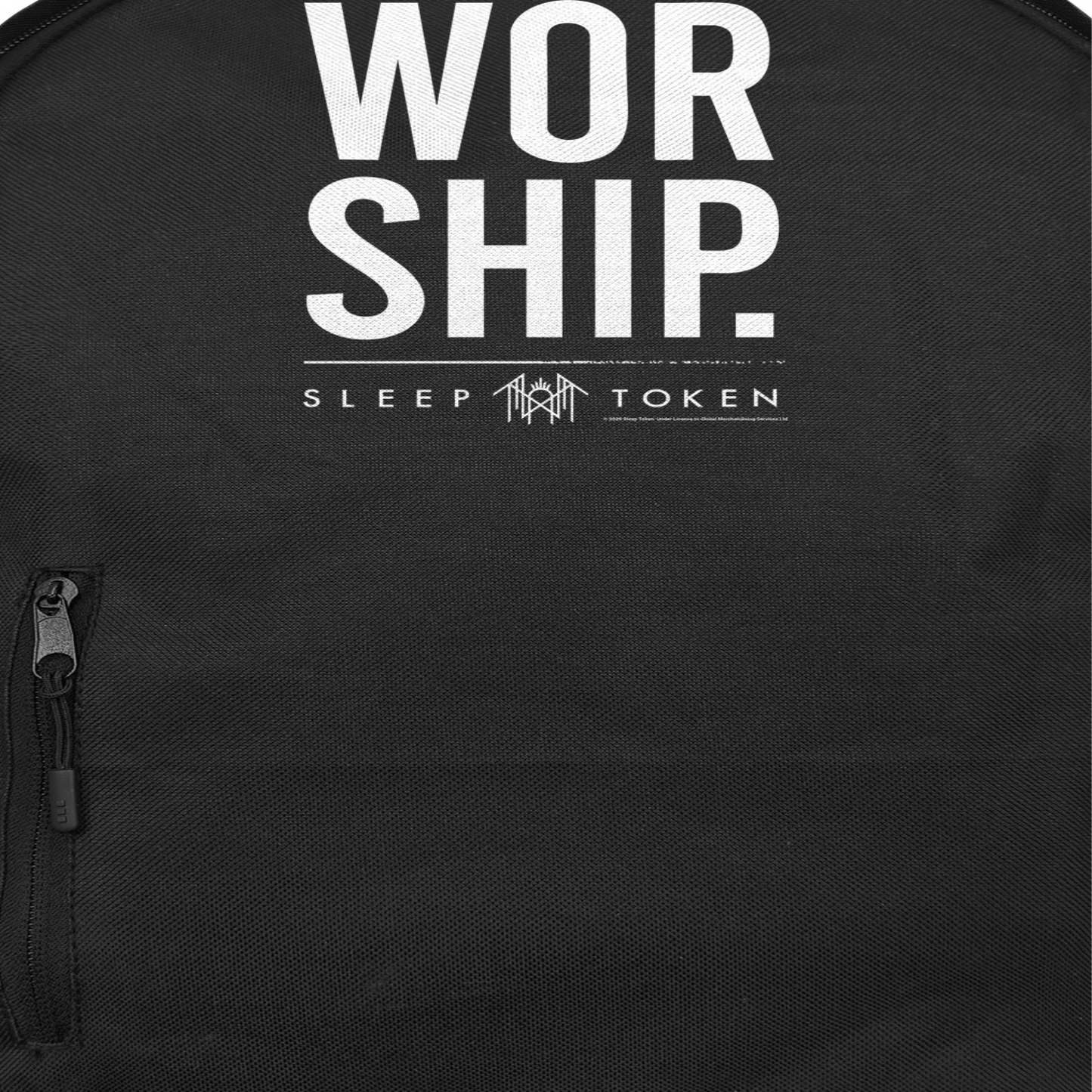 Sleep Token Worship Backpack Bag Black