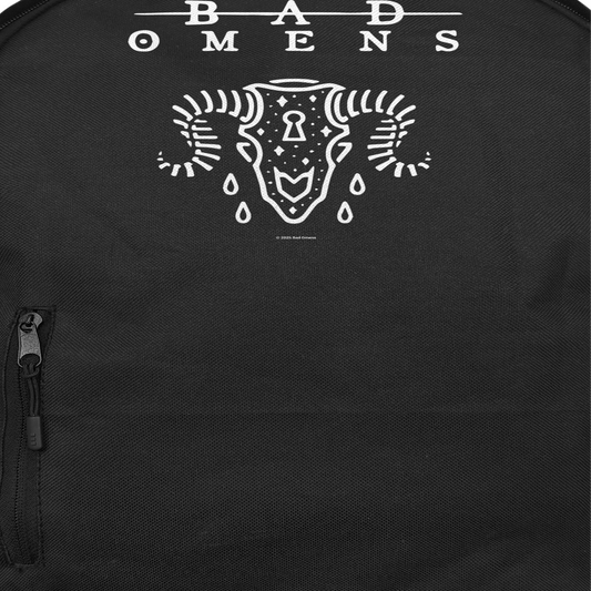 Bad Omens Ramskull Backpack Bag Black
