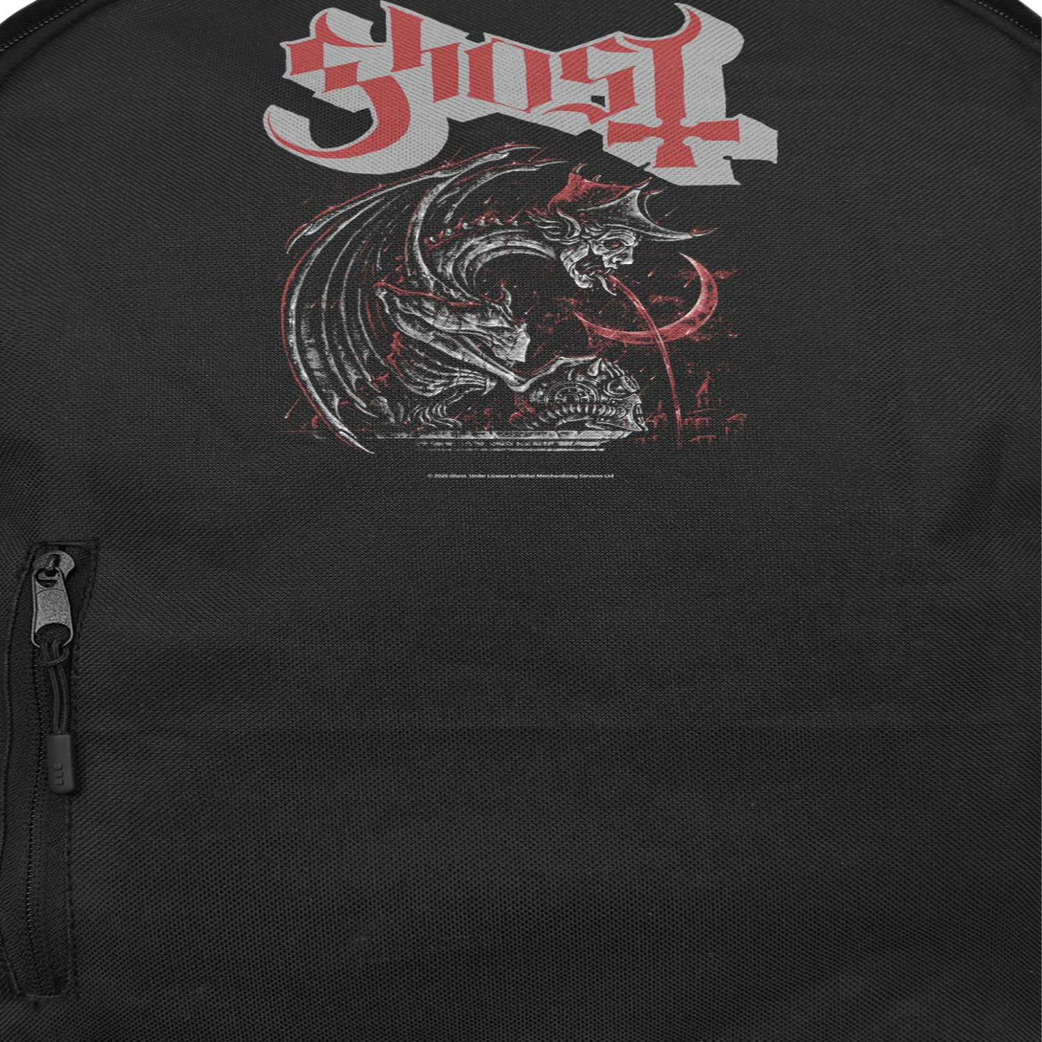Ghost Devil Backpack Bag Black