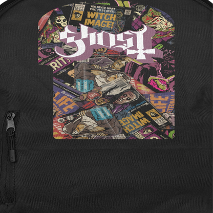 Ghost Magazines Backpack Bag Black