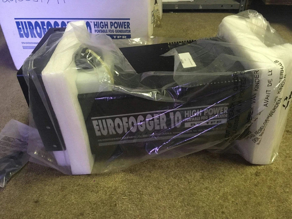 Eurofogger 10 High Power Portable Fog Generator Machine by TPR 120V
