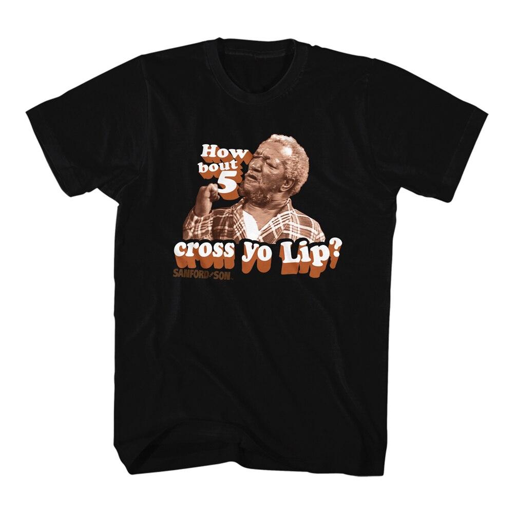 Sanford and Son How Bout 5 Cross Yo Lip T Shirt