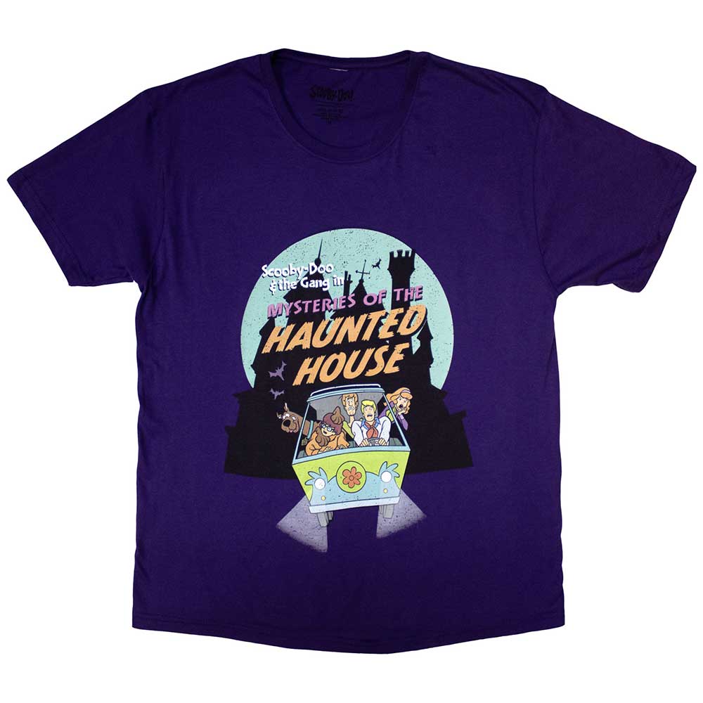 Scooby Doo Haunted House Mens T Shirt