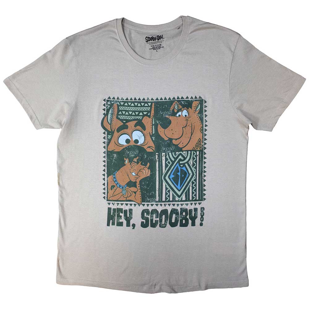 Scooby Doo Hey Scooby! Mens T Shirt