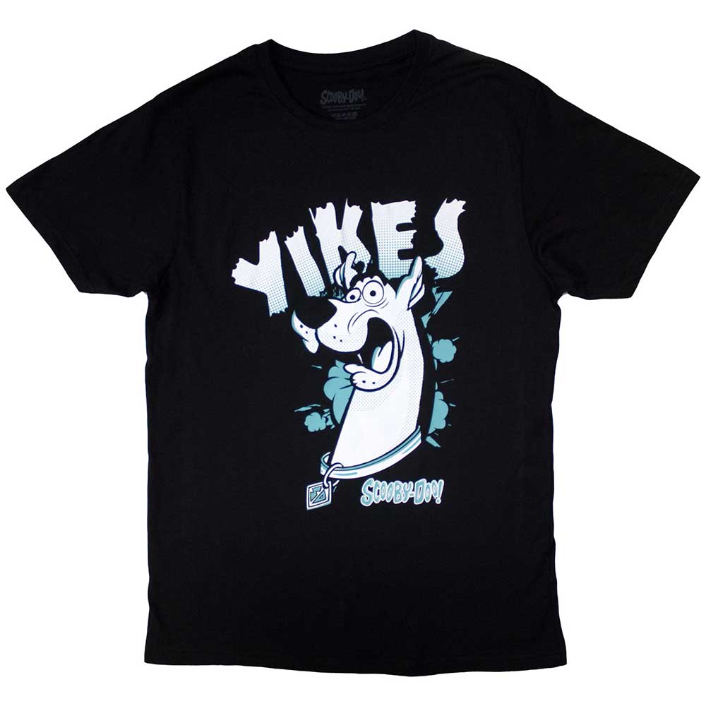 Scooby Doo Yikes Scooby Blue Mens T Shirt