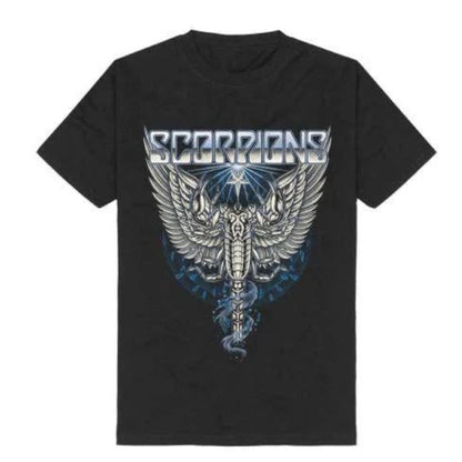 Scorpions Angels Officially Licensed Mens T Shirt Black
