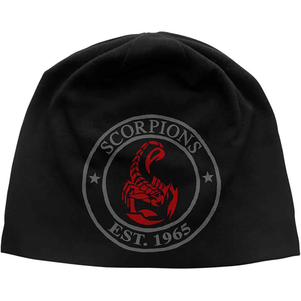 Scorpions Est. 1965 Beanie Hat Black