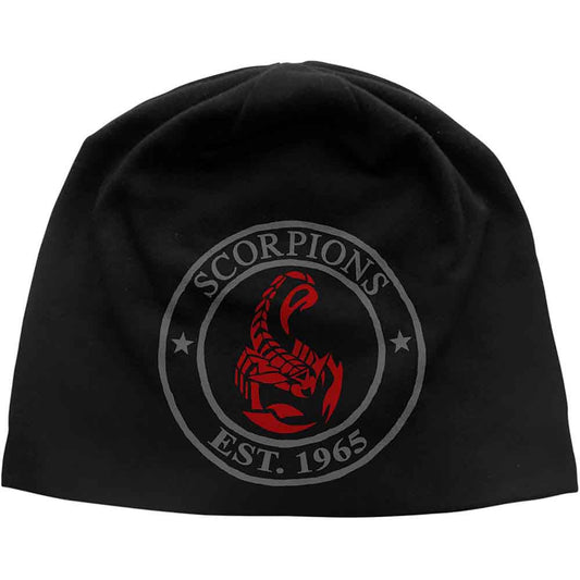 Scorpions Est. 1965 Beanie Hat Black